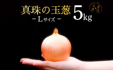 真珠の玉葱 Lサイズ5kg ≪海のミネラルで育てた玉葱≫[50103]