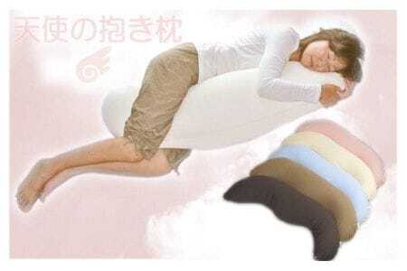 国産　天使の抱き枕 _サイレントブラック【G0087】