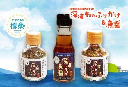 形原漁港直送 深海からの贈物 深海ギョの魚醤とふりかけ 喜びセット_[G0342]