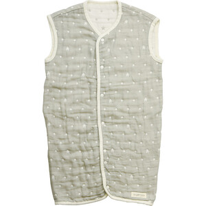 アンジェロラックス 2WAY 6重ガーゼスリーパー_袋入:モスグレー[G0624]_1667886