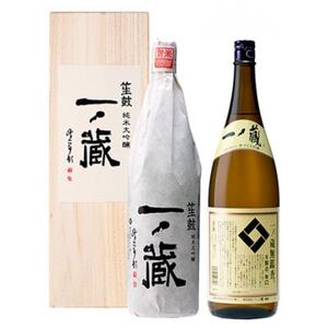 一ノ蔵 純米大吟醸笙鼓 + 無鑑査本醸造辛口 各1,800ml×1本_酒・アルコール 純米大吟醸 日本酒 sake サケ 酒・アルコール 日本酒 sake サケ_