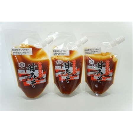 南三陸　高長醸造　甘みそパウチ3個セット(250g×3個)【1614136】