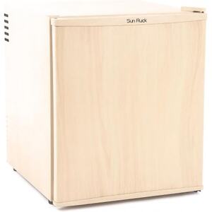 SunRuck ペルチェ方式 1ドア電子冷蔵庫 ナチュラルウッド