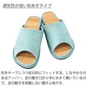 スリッパ Dセノーテロゼッタ極 Lサイズ グリーン