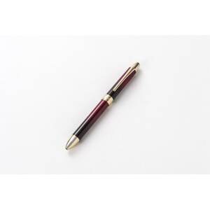 宮城県指定伝統的工芸品 玉虫塗 複合ボールペン 無地 赤_装飾品・工芸品 雑貨・日用品 ボールペン 文房具・印鑑 _
