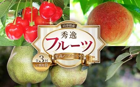 [2025年産 先行予約]山形の至高!山形県産 秀逸フルーツ定期便B 全3回