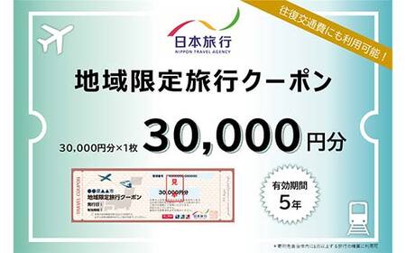 山形県 日本旅行 地域限定クーポン 30,000円分