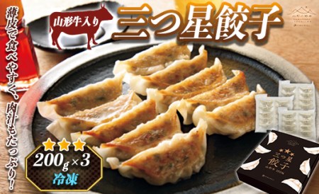 山形の極み 三つ星餃子 200g×3ヶ