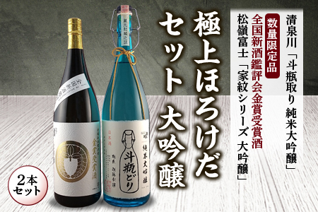 極上ほろけだセット 大吟醸2本セット