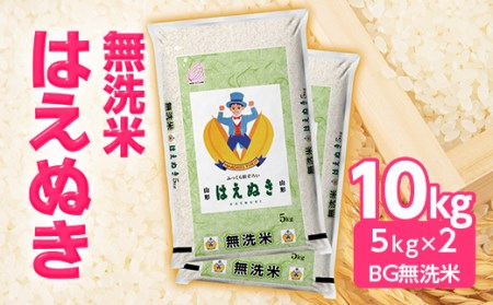 無洗米はえぬき10kg(BG無洗米) F2Y-2811