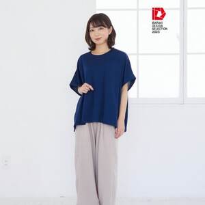 モーハウスの防災授乳服(吸水速乾Tシャツ)(ネイビー)_装飾品・工芸品 女性・レディース 洋服 _[配送不可地域:離島・沖縄県]
