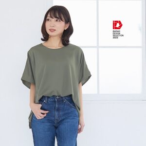 モーハウスの防災授乳服(吸水速乾Tシャツ)(カーキ)_装飾品・工芸品 女性・レディース 洋服 _[配送不可地域:離島・沖縄県]
