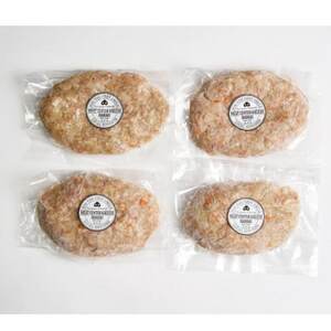 創業70年 牧場経営・老舗精肉店 だいじょ豚の手造りハンバーグ8個[配送不可地域:離島・沖縄県]