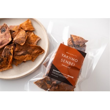 KOTARO-BRAND 焼きいもせんべい 80g×4袋[配送不可地域:離島・沖縄県]