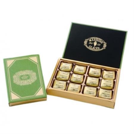 マロングラッセ 12個 (緑箱入り真空タイプ)