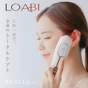 電気ブラシ 美顔器 REALIA レアリア [LOABI/ロアビ公式]|美容 美肌ケア スキンケア [0620]