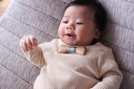 ベビー用オリジナル木製蝶ネクタイ(真桜) [0087]