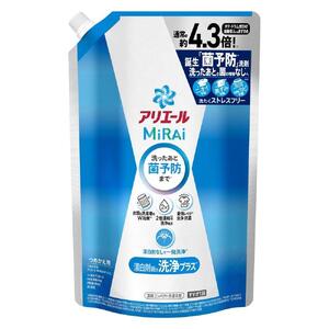 アリエールミライ 洗浄プラス 詰め替え1.22Kg 6個セット