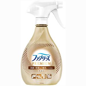 ファブリーズW除菌+消臭 プレミアム 無香料 本体370ml 12個セット