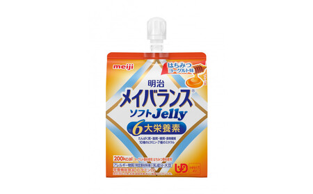 明治 メイバランスソフトJelly はちみつヨーグルト味125ml×6個