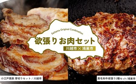 [肉] 欲張りお肉セット | 牛肉 牛肉 豚肉 豚肉
