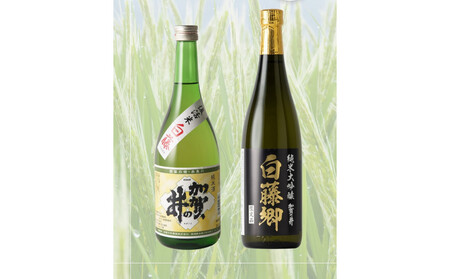 幻の米「白藤」で醸したお酒飲みくらべセット 720ml×2