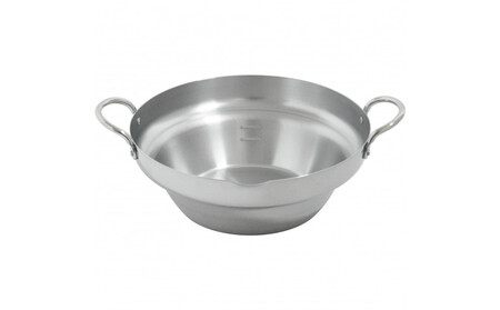 ステンレス段付き揚げ鍋24cm