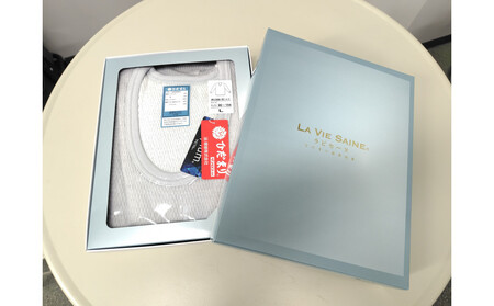 [ひだまり ラビセーヌ] 紳士長袖U首シャツ[Lサイズ]