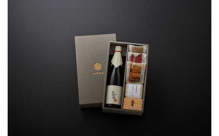 料理3種類と日本酒・米の詰め合わせ