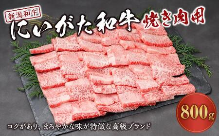 にいがた和牛焼き肉用(約800g)|新潟 和牛 牛 焼肉 新潟県 新潟県産