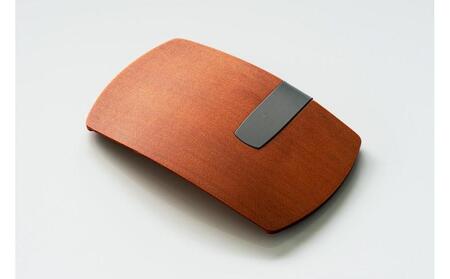 [百年物語プロジェクト] 電子マネークリップ カエデ 『バーミリオン』