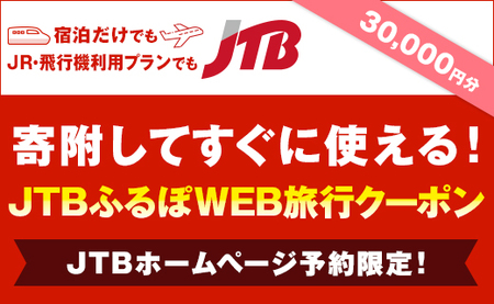 [新潟県]JTBふるぽWEB旅行クーポン(30000円分)
