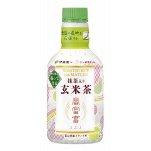 PETパウダーイン抹茶入り富富富玄米茶275ml_飲料・ドリンク 飲料 茶 _【1613713】