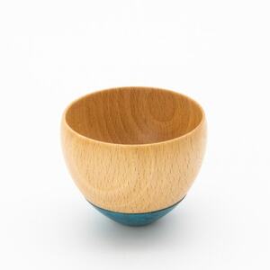 [高岡銅器]KISEN Guinomi Sake Cup DON Turquoise Blue_雑貨・日用品 グラス・カップ 食器 雑貨・日用品 食器 _