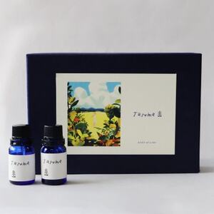 [GIFT BOX]Taroma エッセンシャルオイル ゆず 5ml・ヒノキ 10ml セット_雑貨 _[配送不可地域:沖縄県]