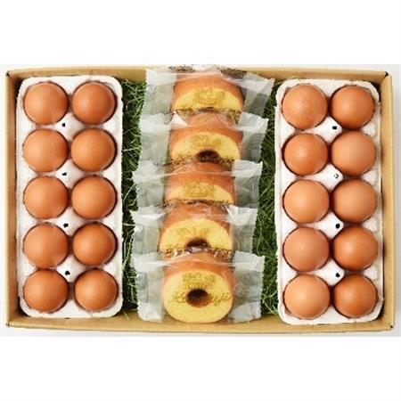 山梨県産「ハーブで育った放牧卵」と森の木霊(プレーン)セット[配送不可地域:離島]