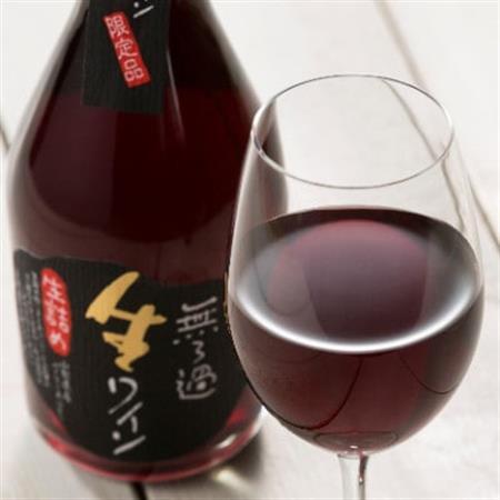 「無ろ過生ワイン」赤　6本セット【配送不可地域：離島】【1283347】