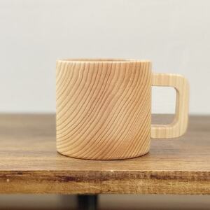 花と木の工房 メイフラワーズ ヒノキのマグカップ[配送不可地域:離島]