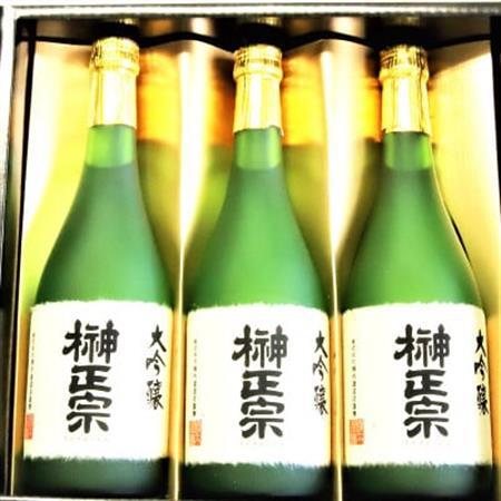 榊正宗  大吟醸 3本セット 720ml【配送不可地域：離島】【1296098】