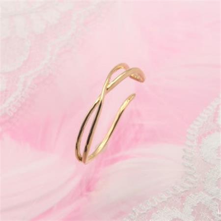 K18 地金　イヤーカフ　HH018817　1個【配送不可地域：離島・沖縄県】【1510064】
