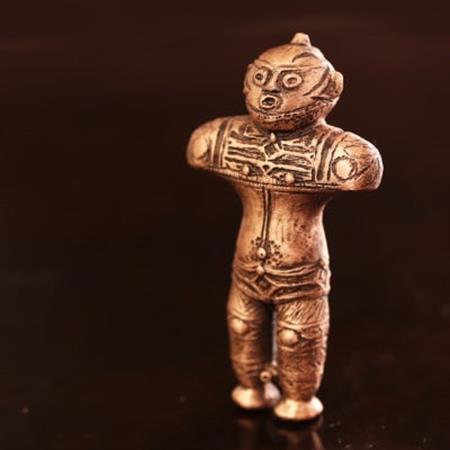 【縄文アクセサリーDo_goods】国宝土偶「中空土偶」ミニオブジェ  659-706【配送不可地域：離島】【1534376】