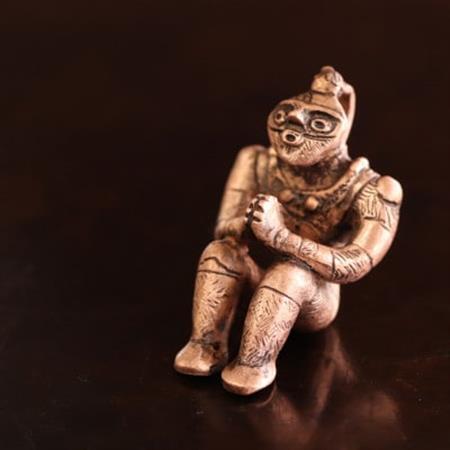 【縄文アクセサリーDo_goods】国宝「合掌土偶」ミニオブジェ  659-337【配送不可地域：離島】【1534377】