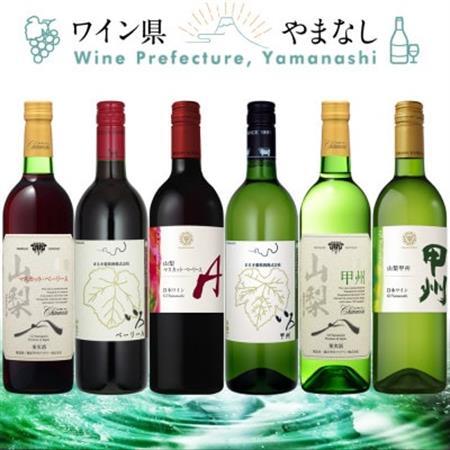 これぞ山梨 「GI山梨」認証ワイン 6本セット[配送不可地域:離島]