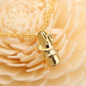 [縄文アクセサリーDo_goods]K18製 コメ踊る埴輪ネックレス 700-091[配送不可地域:離島・沖縄県]