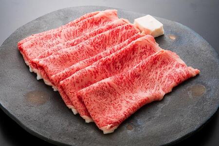 特選本ロースすきしゃぶ300g[近江牛A5ランクメス牛みのや精肉店]