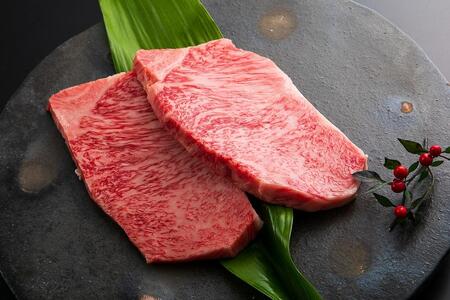 サーロインステーキ2枚セット[近江牛A5ランクメス牛みのや精肉店]