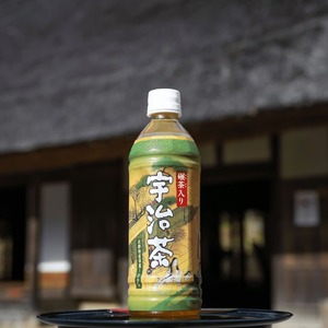 京都 宇治茶 ペットボトル 500ml×24本入 1ケース 緑茶 煎茶 碾茶 せん茶 てん茶 宇治 抹茶 茶葉