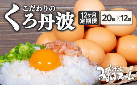 [定期便]くろ丹波 20個 (割れ保証2個含む) 12回 京都 こだわり たまご卵 たまご 濃い 玉子 セット 定期 定期便 玉子焼き 卵焼き 卵かけご飯 ゆで卵 鶏卵 卵黄 64000円 ふるさと納税卵 ふるさと納税 日用品 消耗品 国産 まとめ買い 植物性タンパク質 京丹波町 瑞穂 みずほファーム 生卵 御歳暮 プレゼント 内祝い お返し お年賀 御年賀 贈り物 お土産