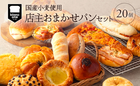 [ 国産小麦使用] 店主おまかせパン20個セット