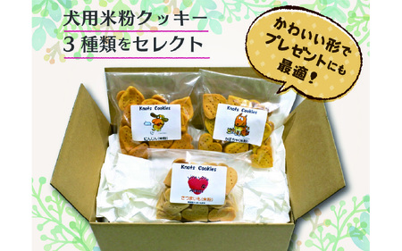 犬用米粉クッキーセット(3種類)